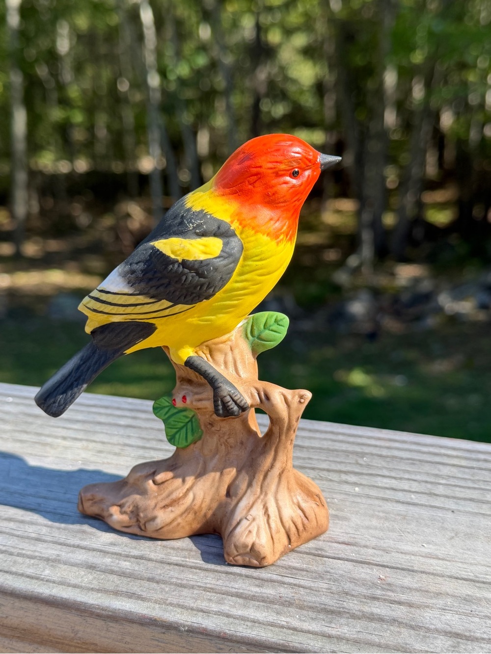 Western Tangier Ceramic Bird | Ceramic Figurine